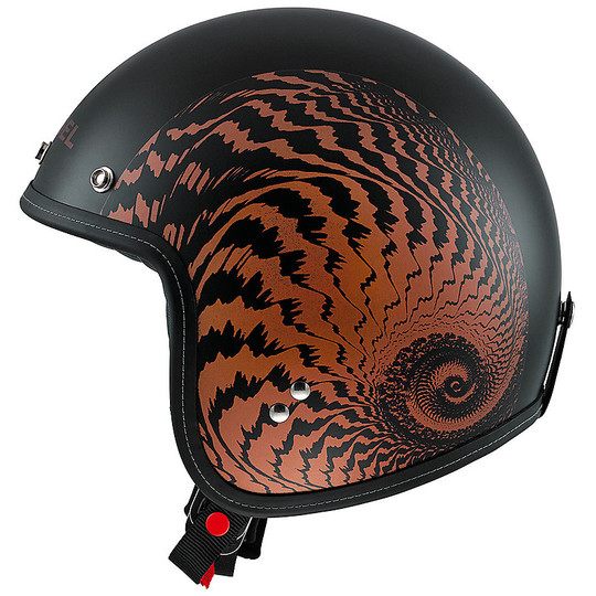 Motorcycle Helmet Jet DIESEL AGV-OLD JACK Multi OJ2 Black Bronze