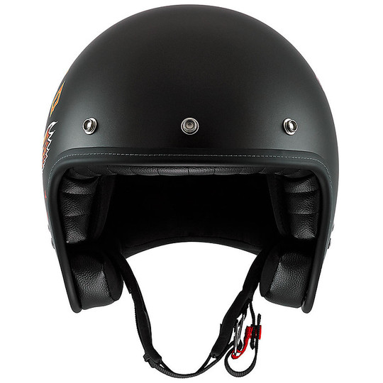 Motorcycle Helmet Jet DIESEL AGV-OLD JACK Multi OJ3 Black