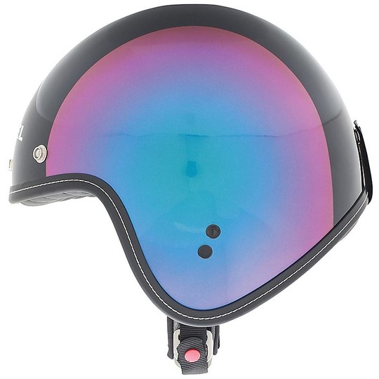 Motorcycle Helmet Jet DIESEL AGV-OLD JACK Multi Pearl Purple