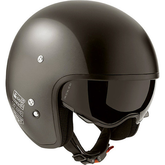 Motorcycle Helmet Jet Diesel Hi-Jack Grey Multi-Matte Black