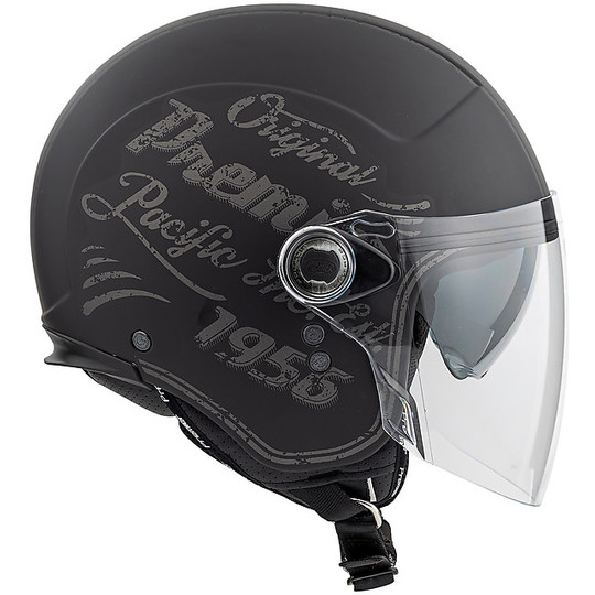 Motorcycle Helmet Jet Dioppia Premier Visor ROCKER VISOR OR9 BM Matt Black