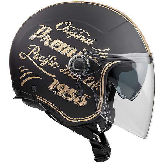 Motorcycle Helmet Jet Dioppia Visor Premier ROCKER VISOR OR19BM