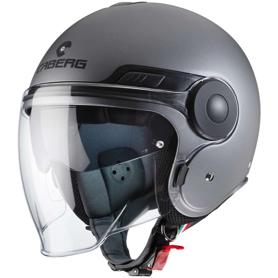 Motorcycle Helmet Jet Double Visor Caberg UPTOWN Gunmetal Matt