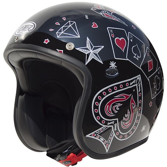 Motorcycle Helmet Jet Fiber Premier Le Petit Classic CT9