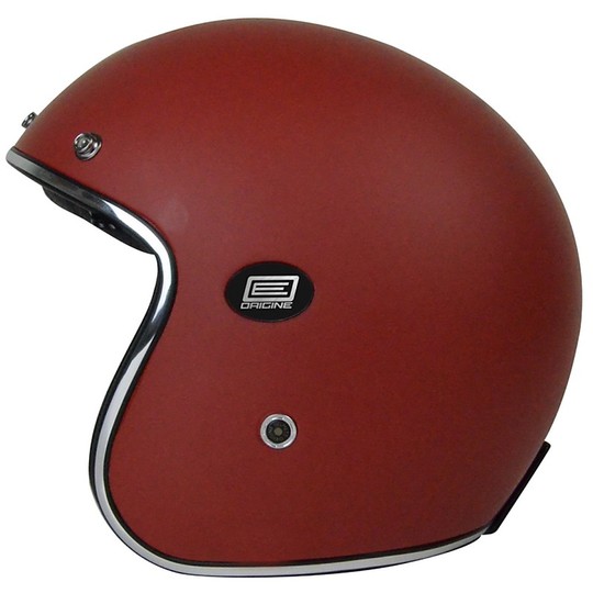Motorcycle Helmet Jet Fiber Source Sirius Red Opaque