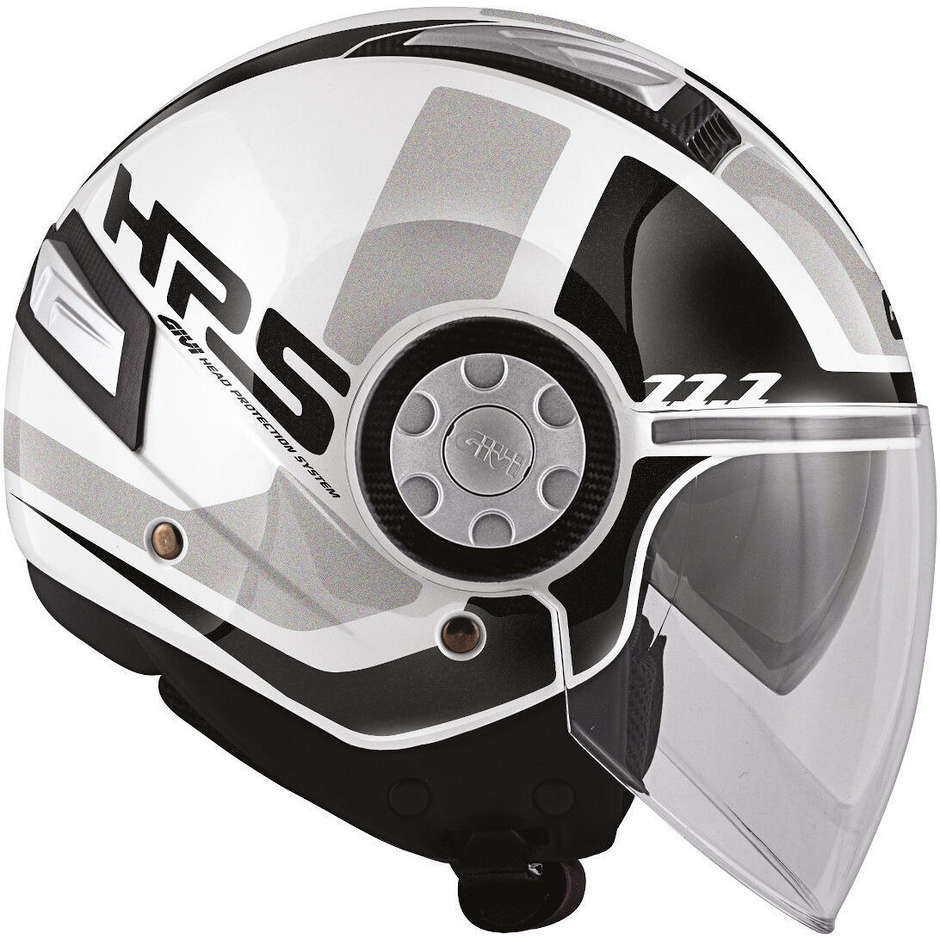 Motorcycle Helmet Jet Givi 11.1 AIR JET-R Class Gray Black