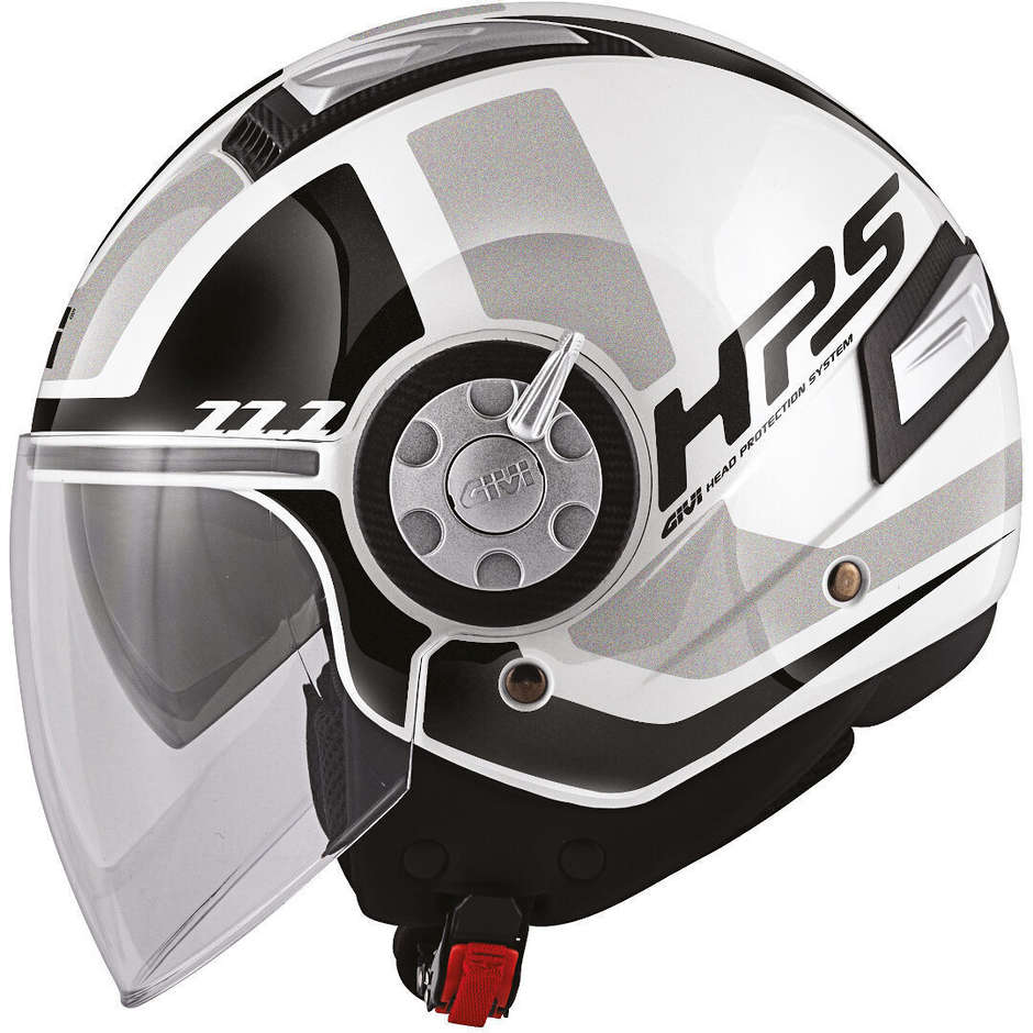 Motorcycle Helmet Jet Givi 11.1 AIR JET-R Class Gray Black