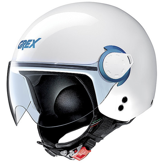 Motorcycle Helmet Jet grex G3.1e COUPLE '015 Metal White