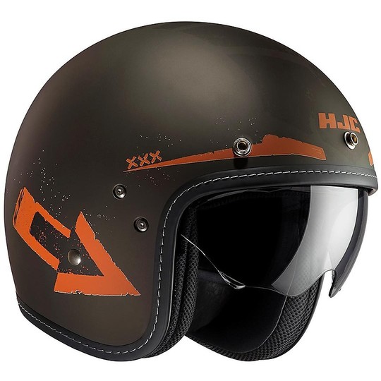 Motorcycle Helmet Jet HJC FG-70S Fiber Tales MC-9F