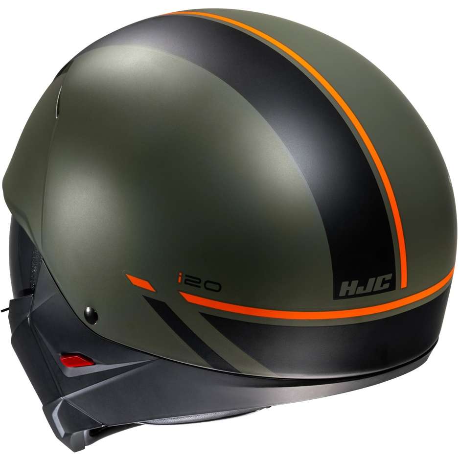 Motorcycle Helmet Jet Hjc i20 BATOL MC4SF Matt Green