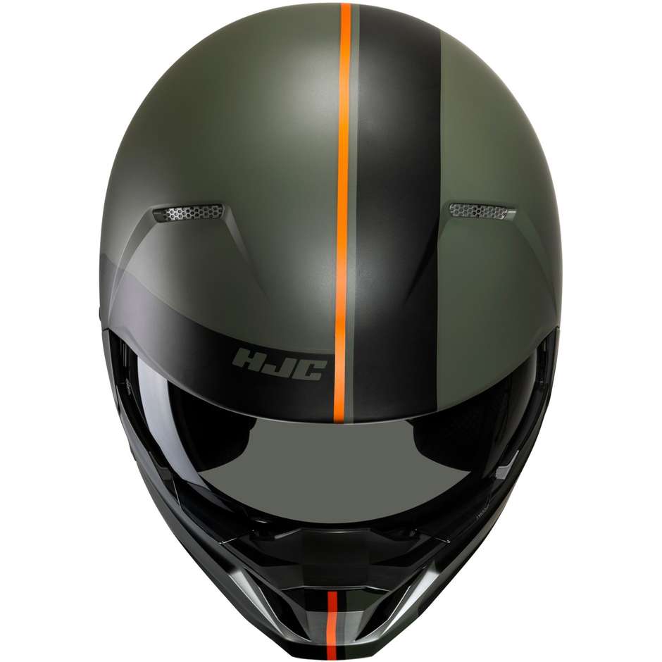 Motorcycle Helmet Jet Hjc i20 BATOL MC4SF Matt Green