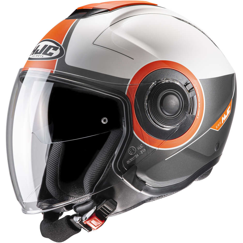 Motorcycle Helmet Jet Hjc i40 PANADI MC7SF Opaque