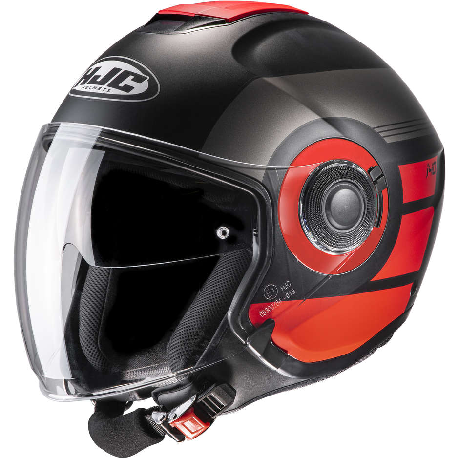Motorcycle Helmet Jet Hjc i40 SPINA MC1SF Opaque