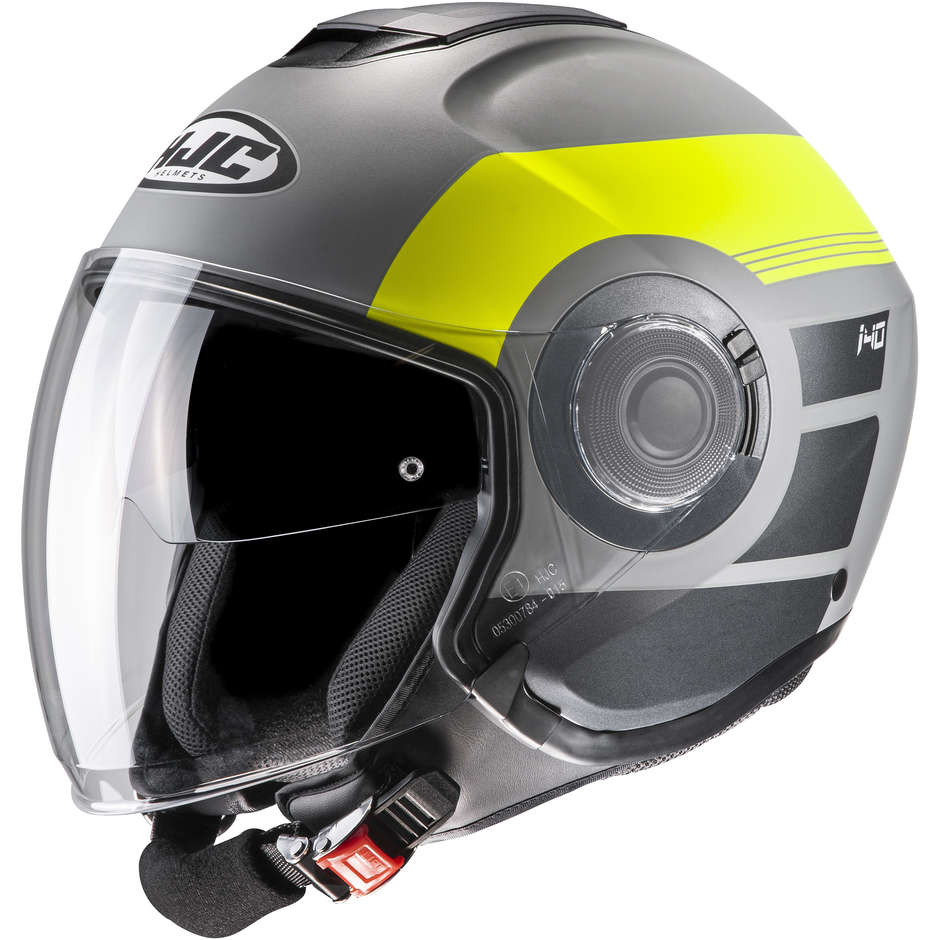 Motorcycle Helmet Jet Hjc i40 SPINA MC3HSF Opaque