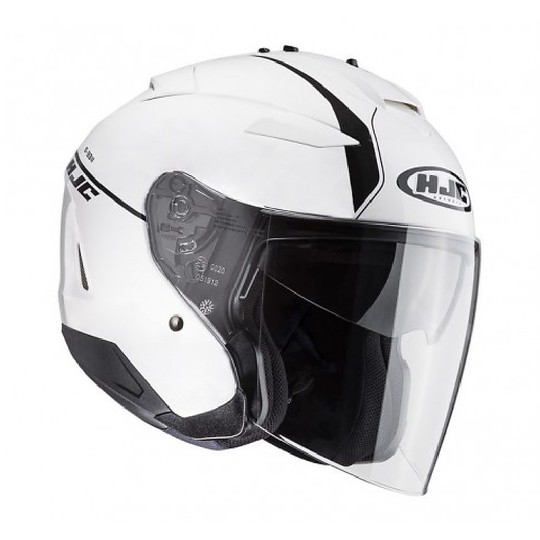 Motorcycle Helmet Jet HJC IS-33 II Double Visor NIRO MC10