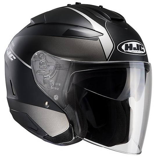 Motorcycle Helmet Jet HJC IS-33 II Double Visor NIRO MC5SF