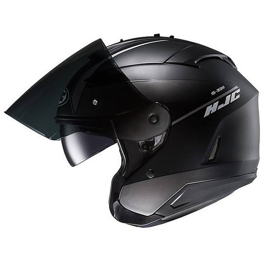 Motorcycle Helmet Jet HJC IS-33 II Double Visor NIRO MC5SF