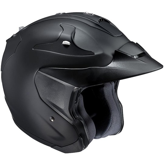 Motorcycle Helmet Jet HJC IS-33 II Dual Visor Gloss Black