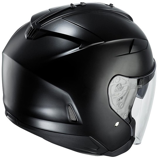 Motorcycle Helmet Jet HJC IS-33 II Dual visor Titanium