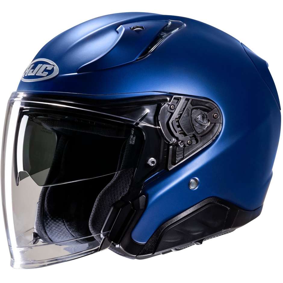 Motorcycle Helmet Jet Hjc RPHA 31 Semi Opaque Metal Blue