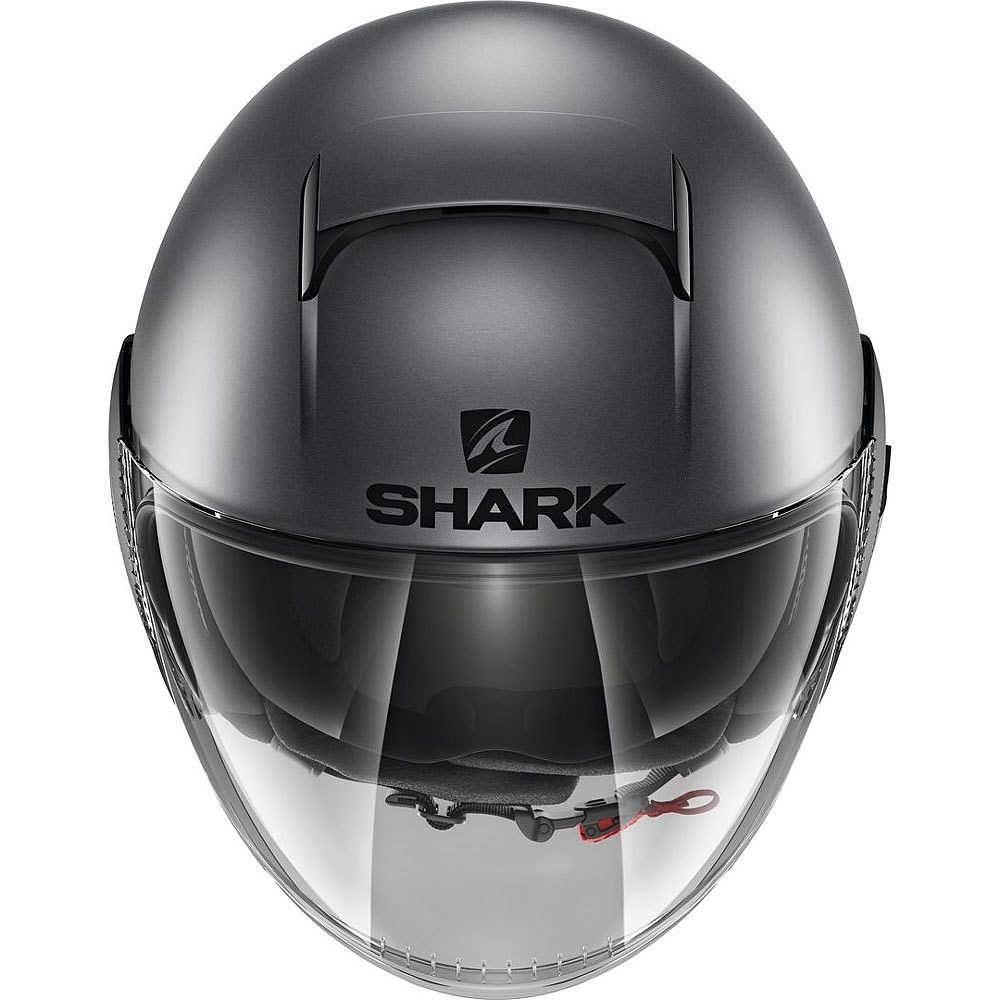 Motorcycle Helmet Jet In Shark SHARK NANO STREET NEON Anthracite