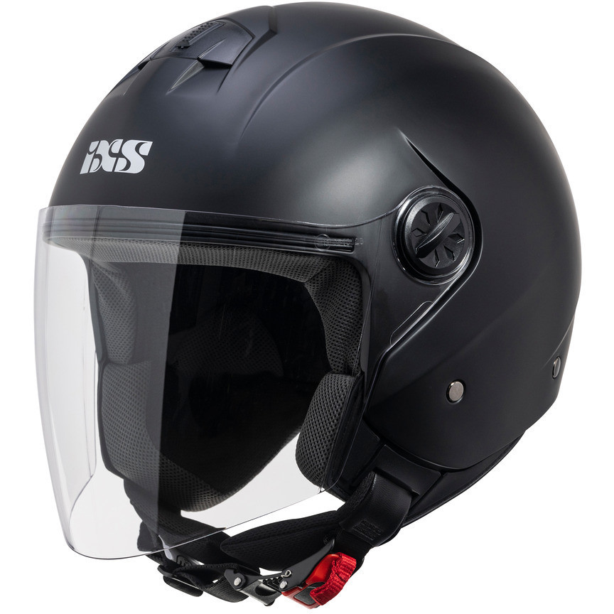 Motorcycle Helmet Jet Ixs 130 1.0 Matt Black