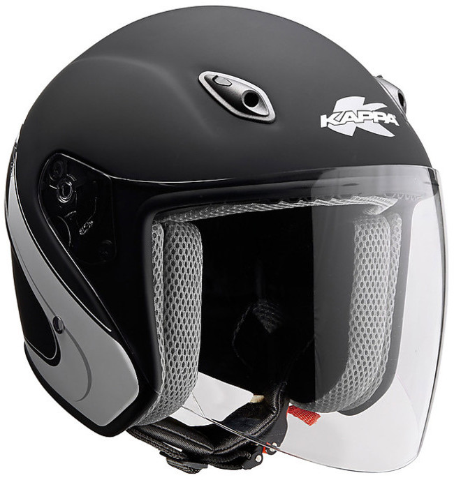 adopteren maaien Interpersoonlijk Motorcycle Helmet Jet KAPPA KV16 Fiber Matt Black For Sale Online -  Outletmoto.eu