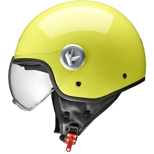 Motorcycle Helmet Jet Kappa KV20 Rio-B New 2016 Yellow Glossy