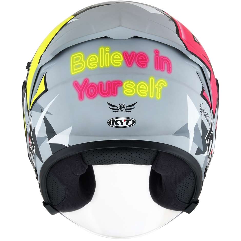 Motorcycle Helmet Jet KYT NF-J ESPARGARO '