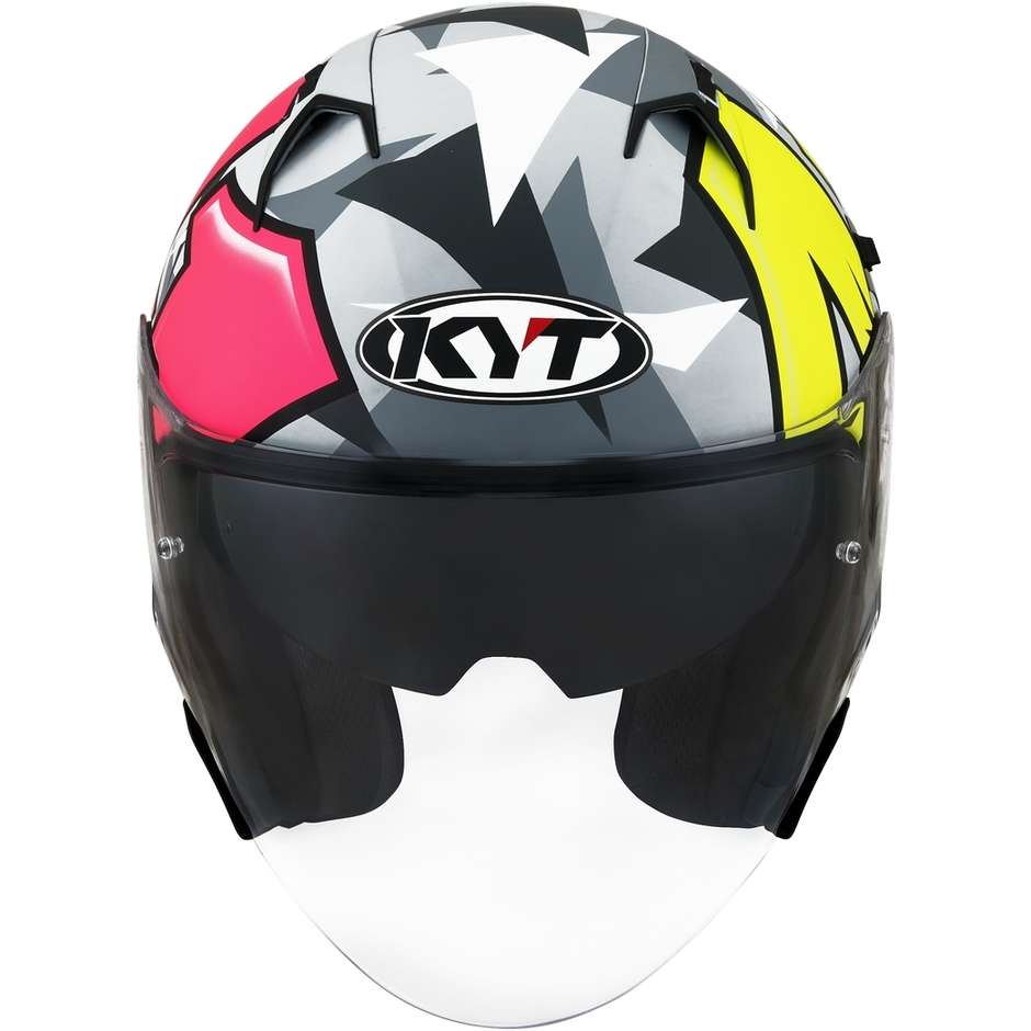 Motorcycle Helmet Jet KYT NF-J ESPARGARO '