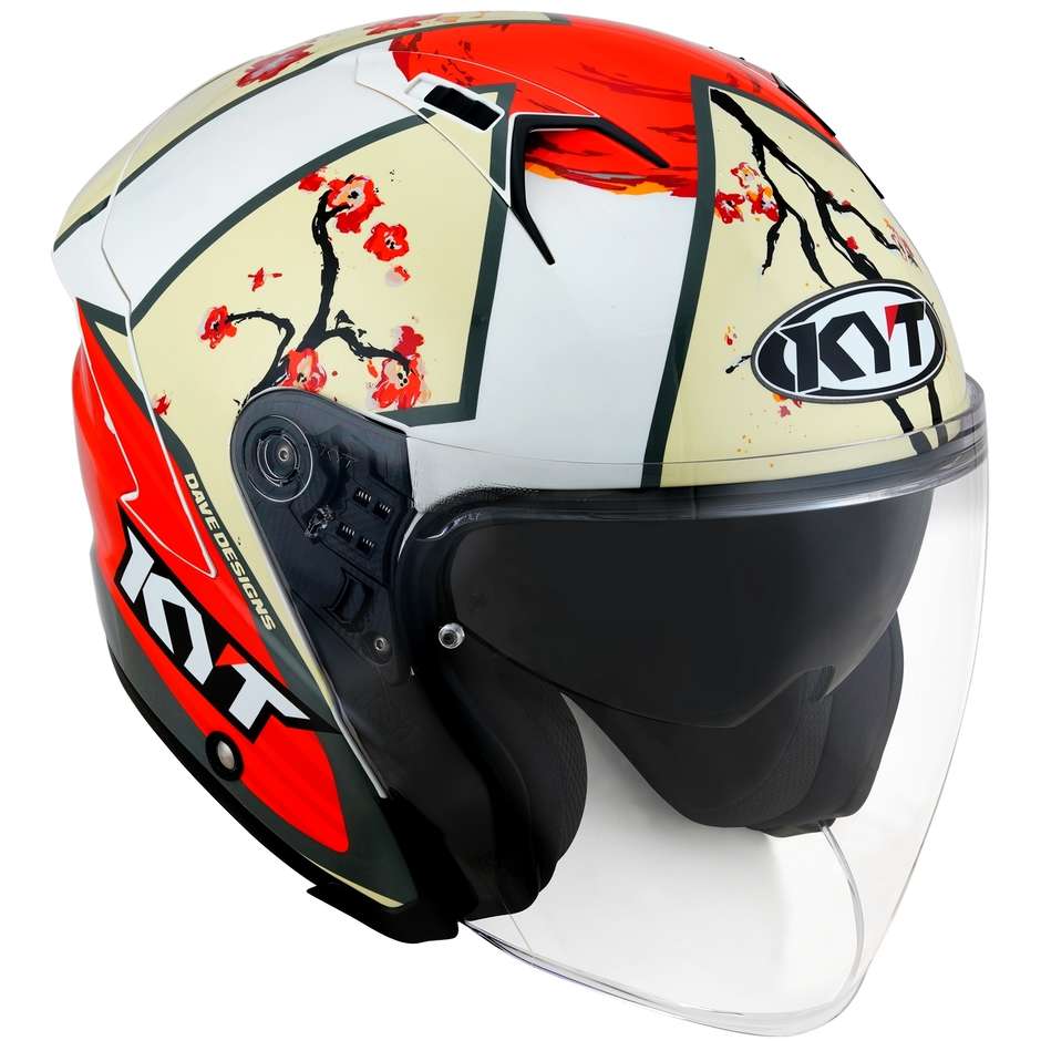Motorcycle Helmet Jet KYT NF-J SAKURA