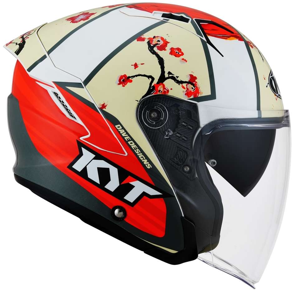 Motorcycle Helmet Jet KYT NF-J SAKURA