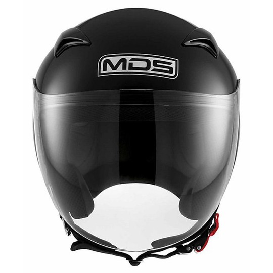 Motorcycle Helmet Jet Mds G240 Mono Gloss Black