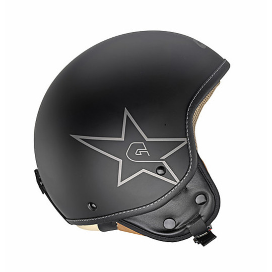 Motorcycle Helmet Jet Model Givi 10.9 Easy-J Black Star