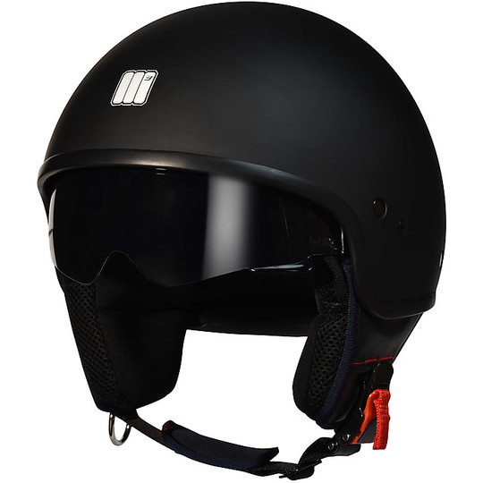 Motorcycle helmet Jet Motocubo Wasp Matt Black With Visor For Sale