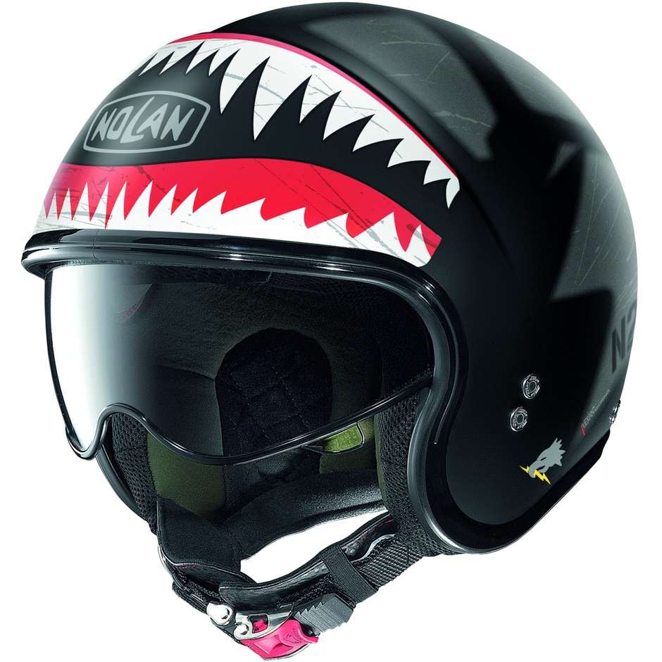 Motorcycle Helmet Jet Nolan N21 SKYDWELLER 108 Matt Black