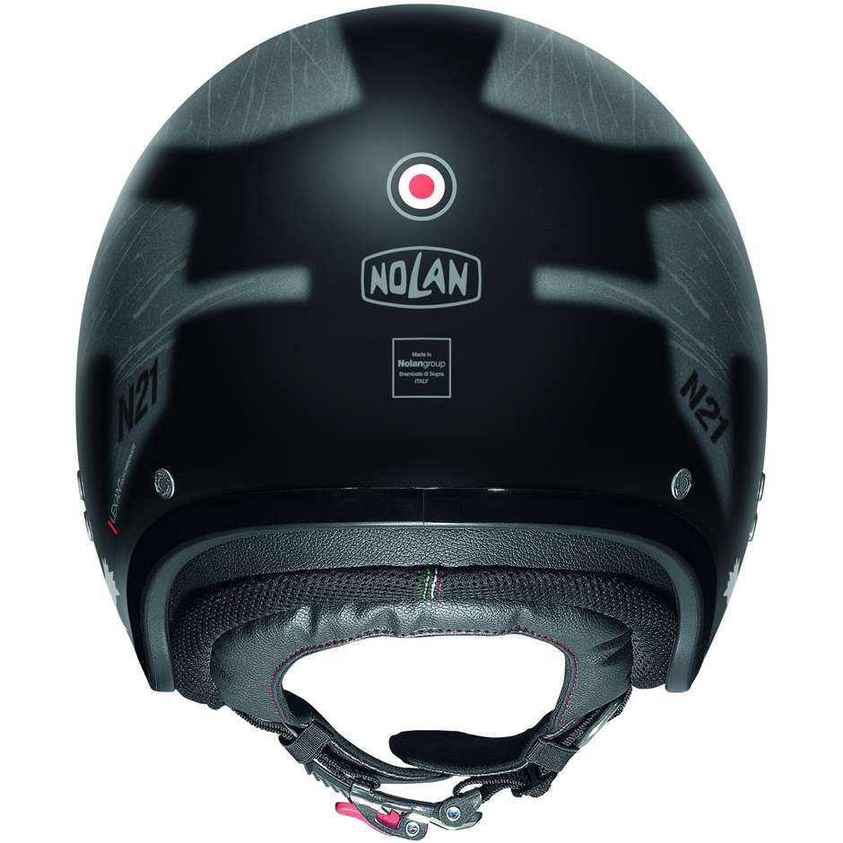 Motorcycle Helmet Jet Nolan N21 SKYDWELLER 108 Matt Black