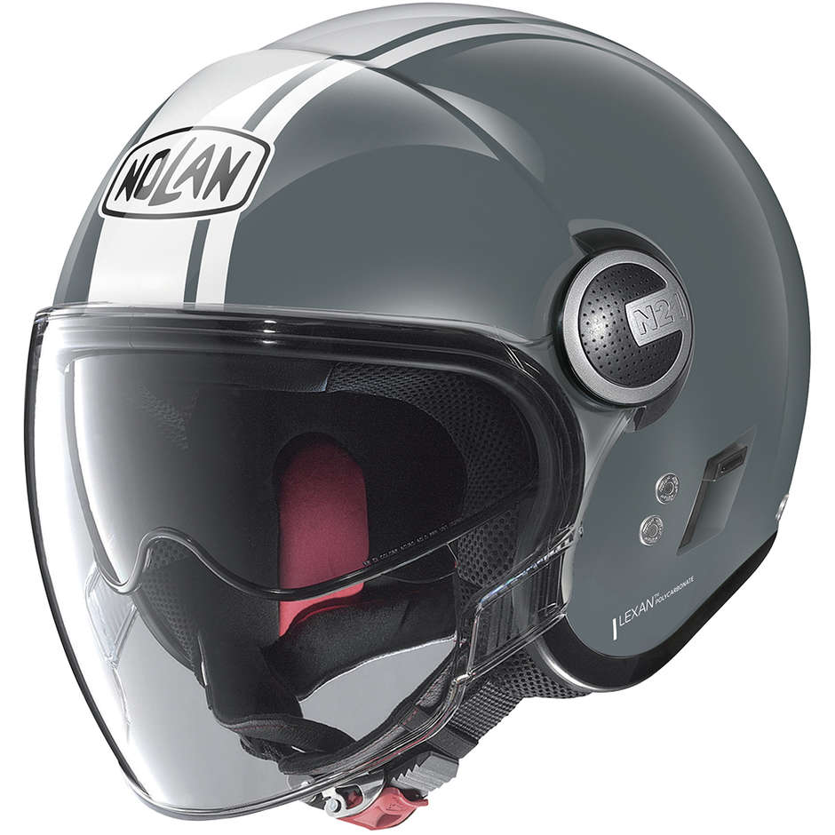 Motorcycle Helmet Jet Nolan N21 VISOR DOLCE VITA 095 Slate Gray