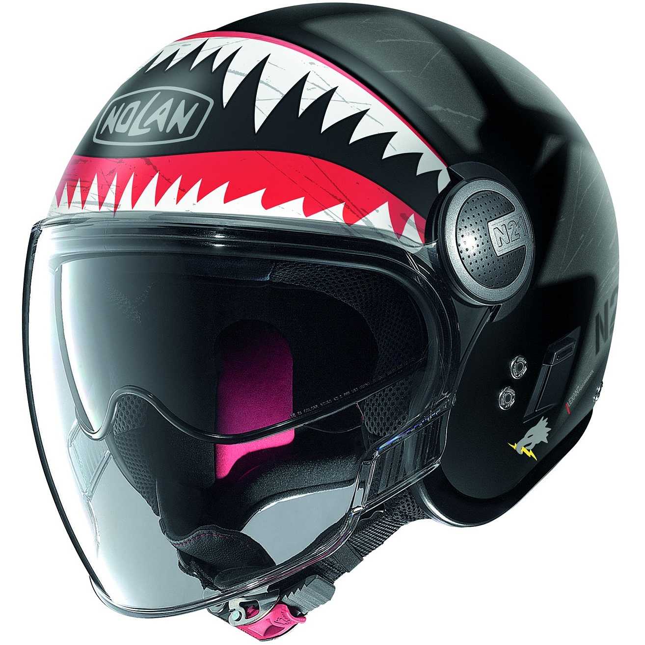 Motorcycle Helmet Jet Nolan N21 Visor Skydweller 092 Matt Black For Sale  Online - Outletmoto.eu