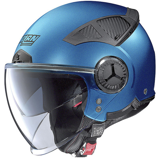Motorcycle Helmet Jet Nolan N33 EVO CLASSIC 011 Sapphire Blue Matt