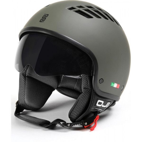 Motorcycle Helmet Jet OJ VENTO Gray Milan