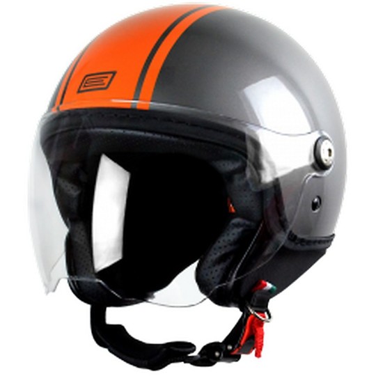 Motorcycle Helmet Jet Origin My Dandy Orange