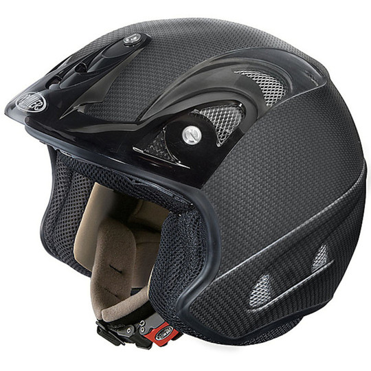 Motorcycle Helmet Jet Premier Free Trial Matt Carbon