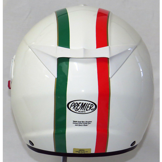 Motorcycle Helmet Jet Premier JT4 Touring Visor Long Italy