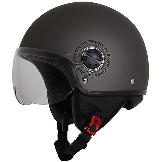 Motorcycle helmet Jet Rodeo Drive RD104 Flash Anthracite Matt