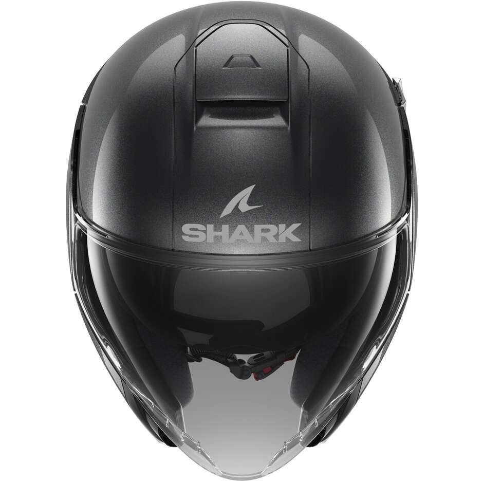Motorcycle Helmet Jet Shark CITYCRUISER BLANK Grey