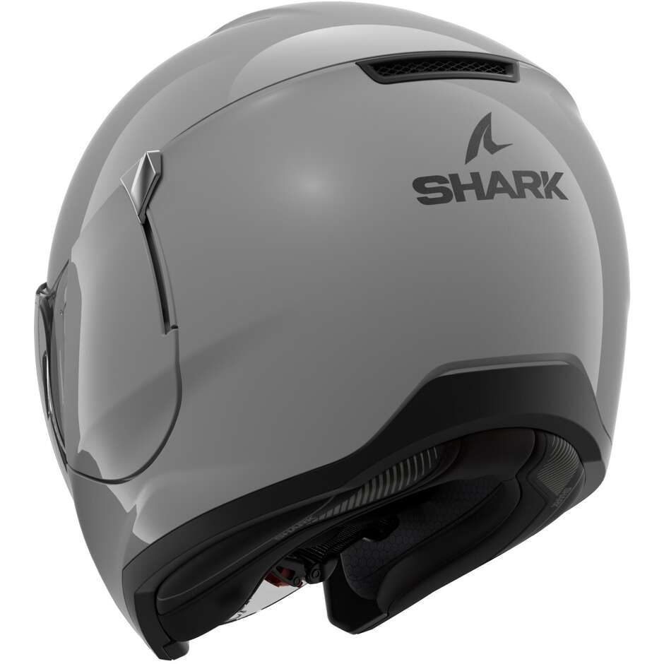 Motorcycle Helmet Jet Shark CITYCRUISER BLANK Gun Silver