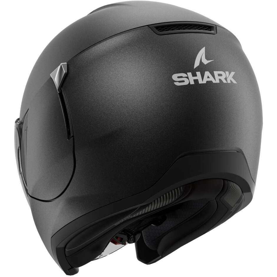 Motorcycle Helmet Jet Shark CITYCRUISER BLANK Mat Matt Gray