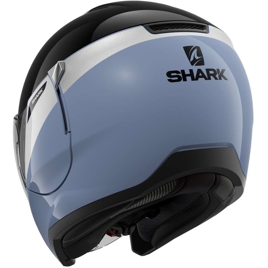 Motorcycle Helmet Jet Shark CITYCRUISER KARONN Gray Gray Black