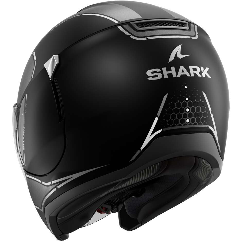 Motorcycle Helmet Jet Shark CITYCRUISER KRESTONE Matt Black Anthracite Silver